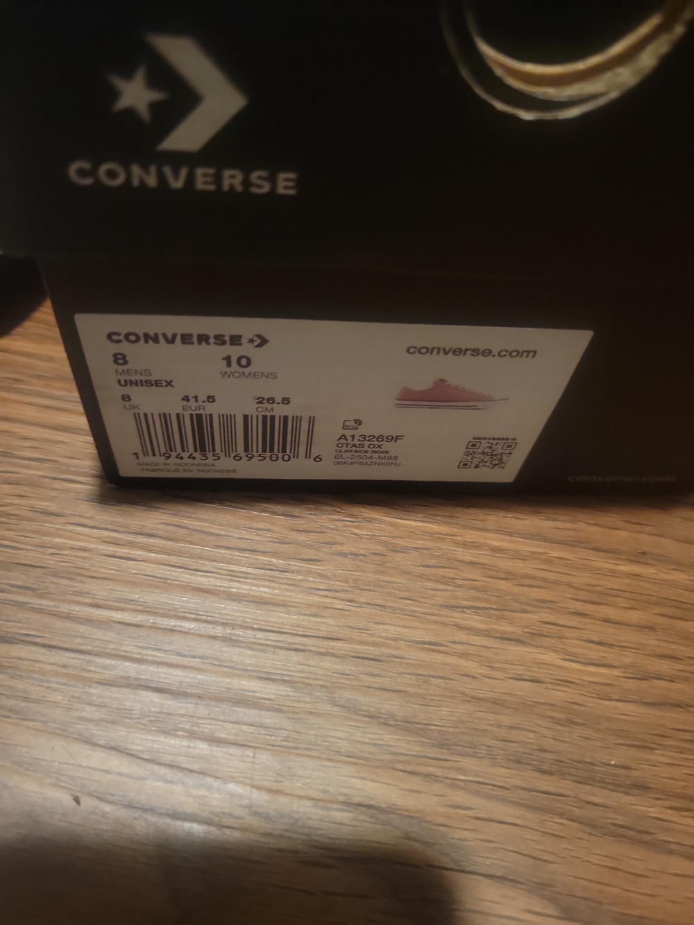 Size 10W/8M - Converse Chuck Taylor All Star Low Cliffside Rose - Picture 2 of 6